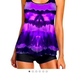 Beautiful tank top swimsuit 2 piece